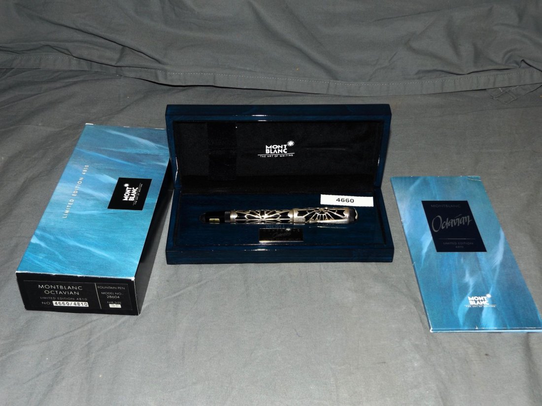 Montblanc Octavian Limited Edition Fountain Pen. (1 of 3)