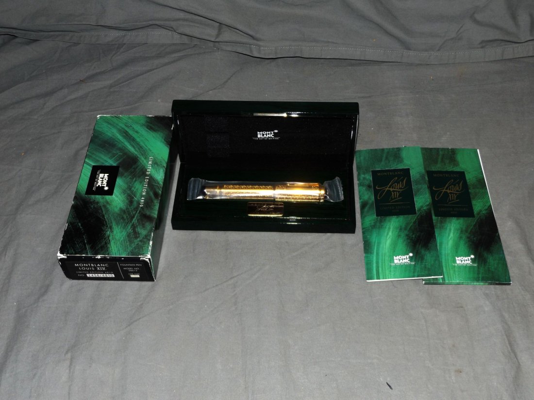 Montblanc Louis XIV Limited Edition Fountain Pen. (1 of 3)