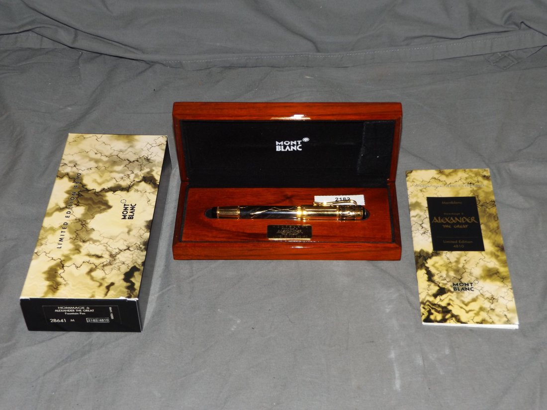 Montblanc Limited Edition Alexander the Great Pen. (1 of 3)