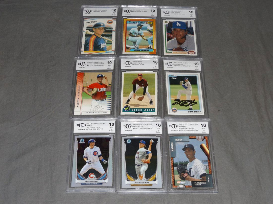 (9) Assorted Baseball Cards, BCCG 9 (1 of 4)