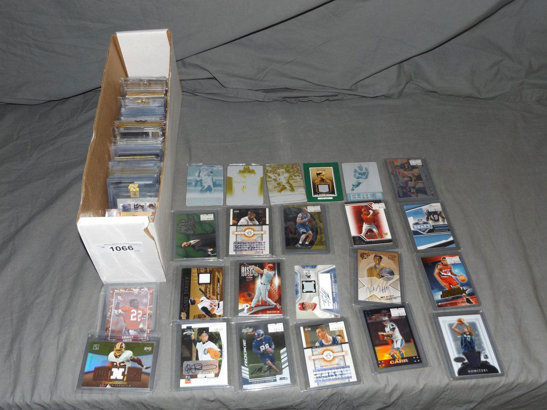 100+ Sports and Celebrity Card Lot. (1 of 5)
