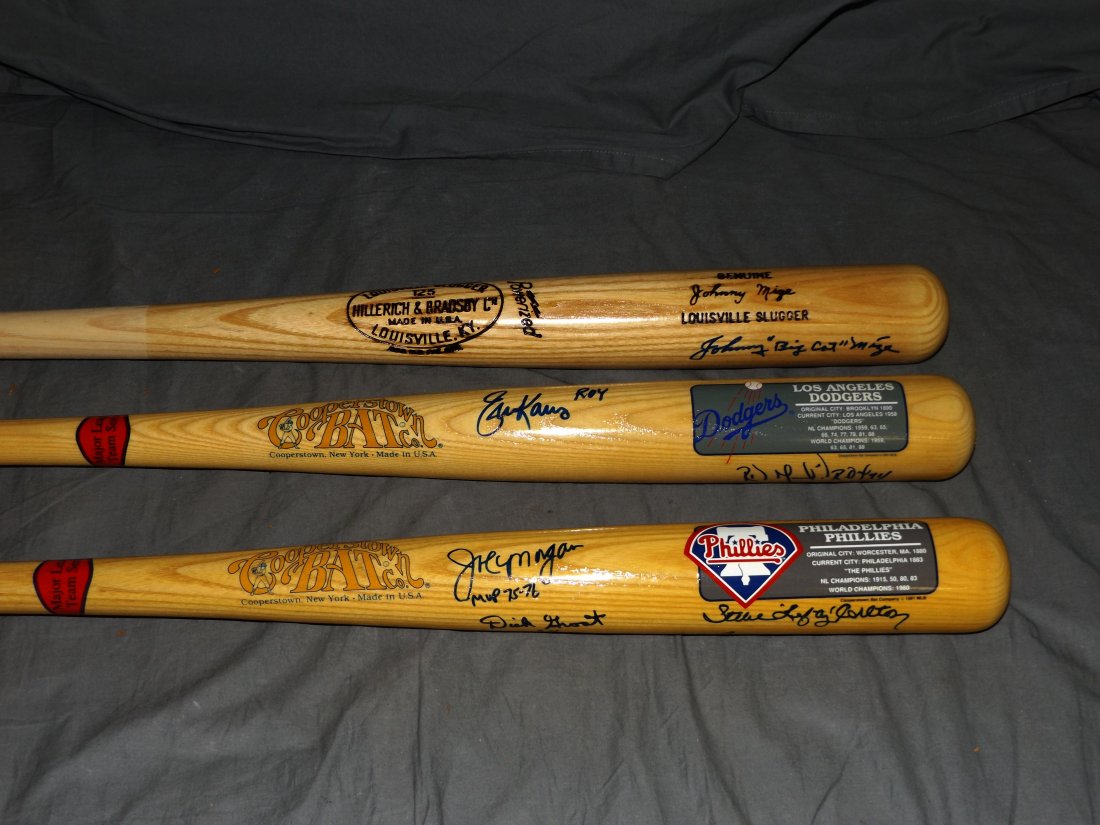 Lot of Three Signed Bats. (1 of 9)