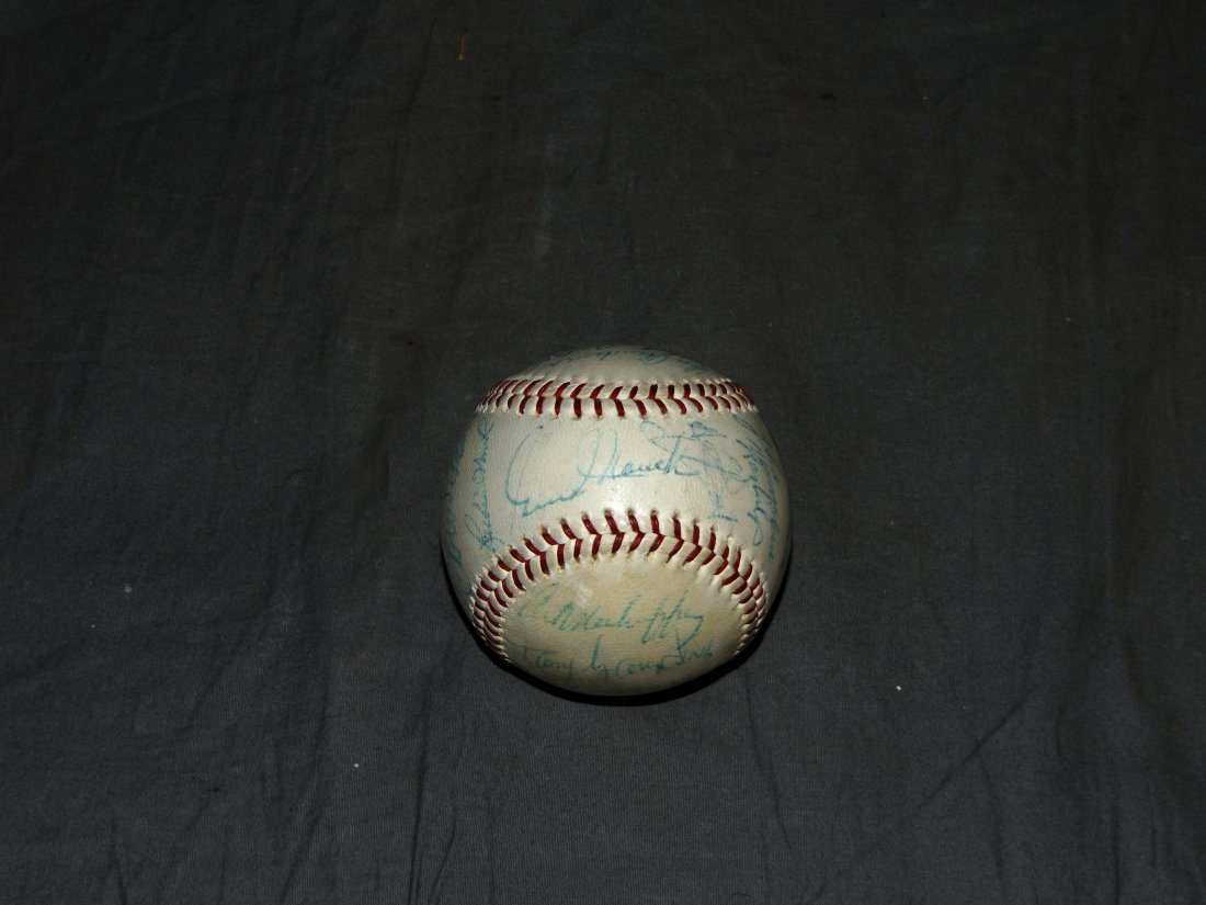 1960's Philadelphia Phillies Signed Team Ball. (1 of 6)