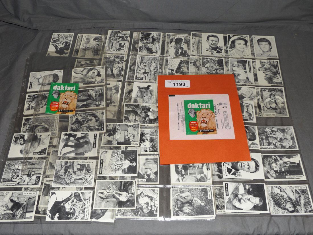 Topps 1967 Daktari Card Set. (1 of 4)