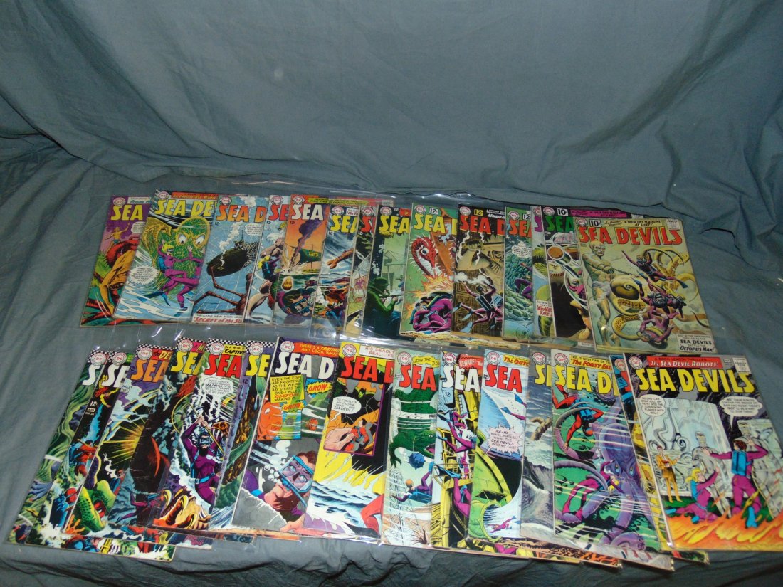 Sea Devils DC Comic Run. (1 of 3)