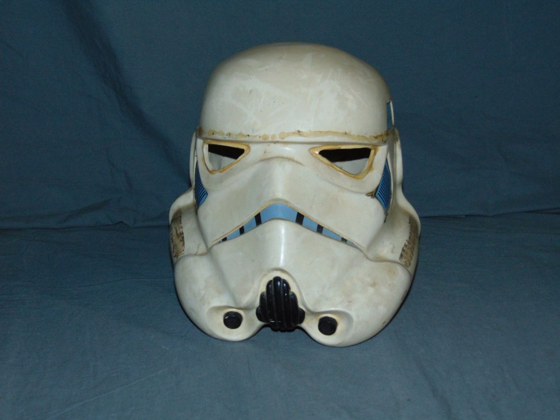 Star Wars Don Post 1977 Stormtrooper Mask: Star Wars Don Post 1977 Stormtrooper Mask, used, dirty,