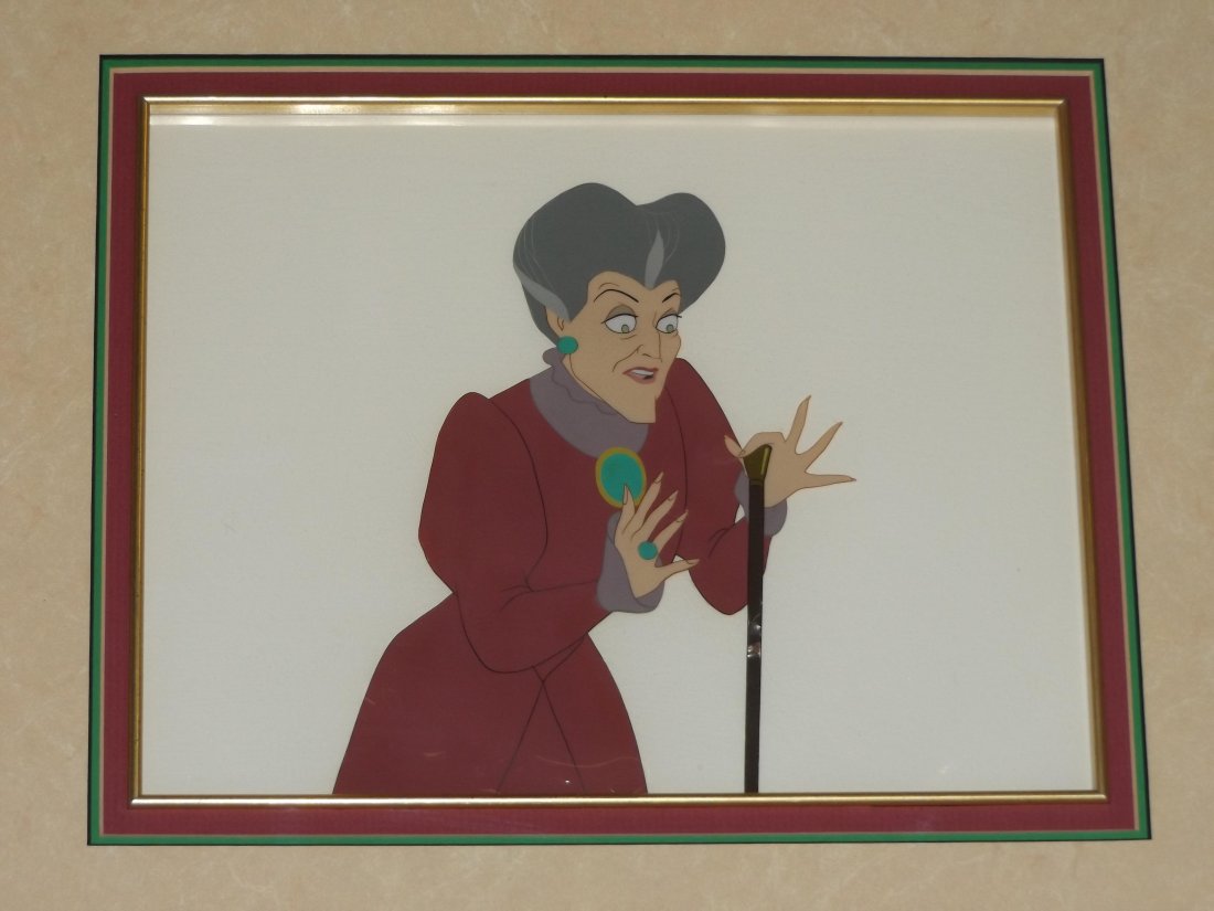 Disney Cindrella. Lady Tremaine. Production Cel. (1 of 3)