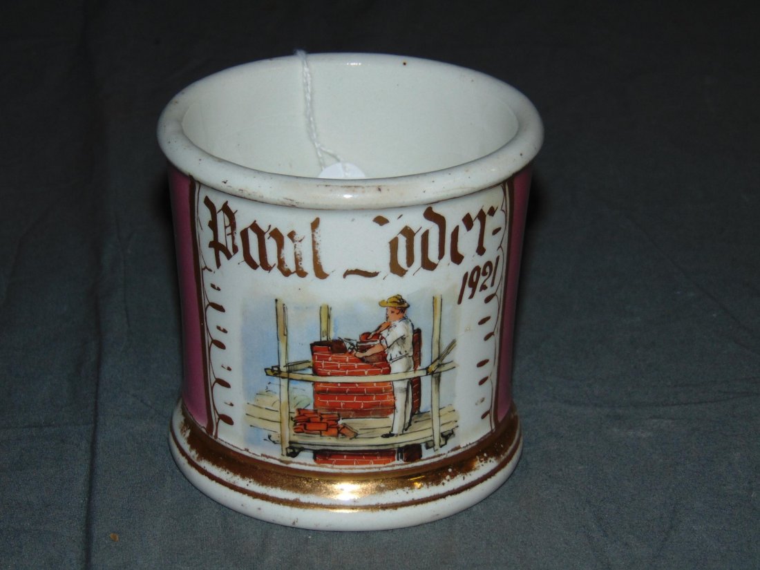 Occupational Shaving Mug Mason. (1 of 4)