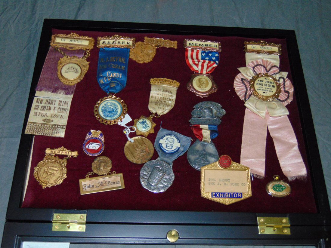 Ice Cream Pinback and Ribbon Collection (1 of 3)