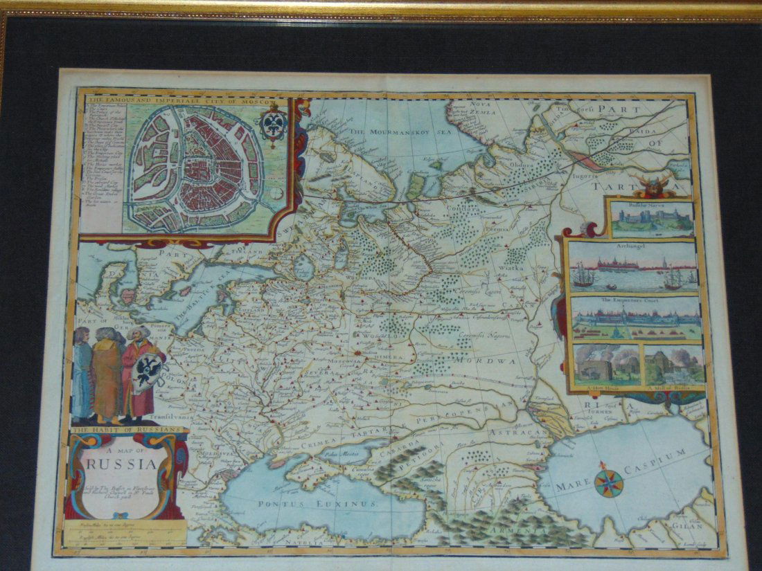 John Speed. A Map of Russia. (1 of 4)