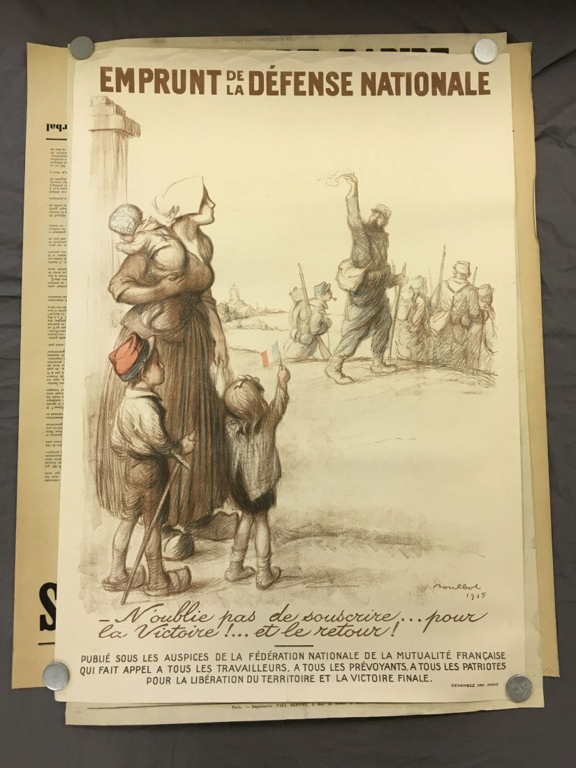 Three French WW 1 Posters (1 of 3)