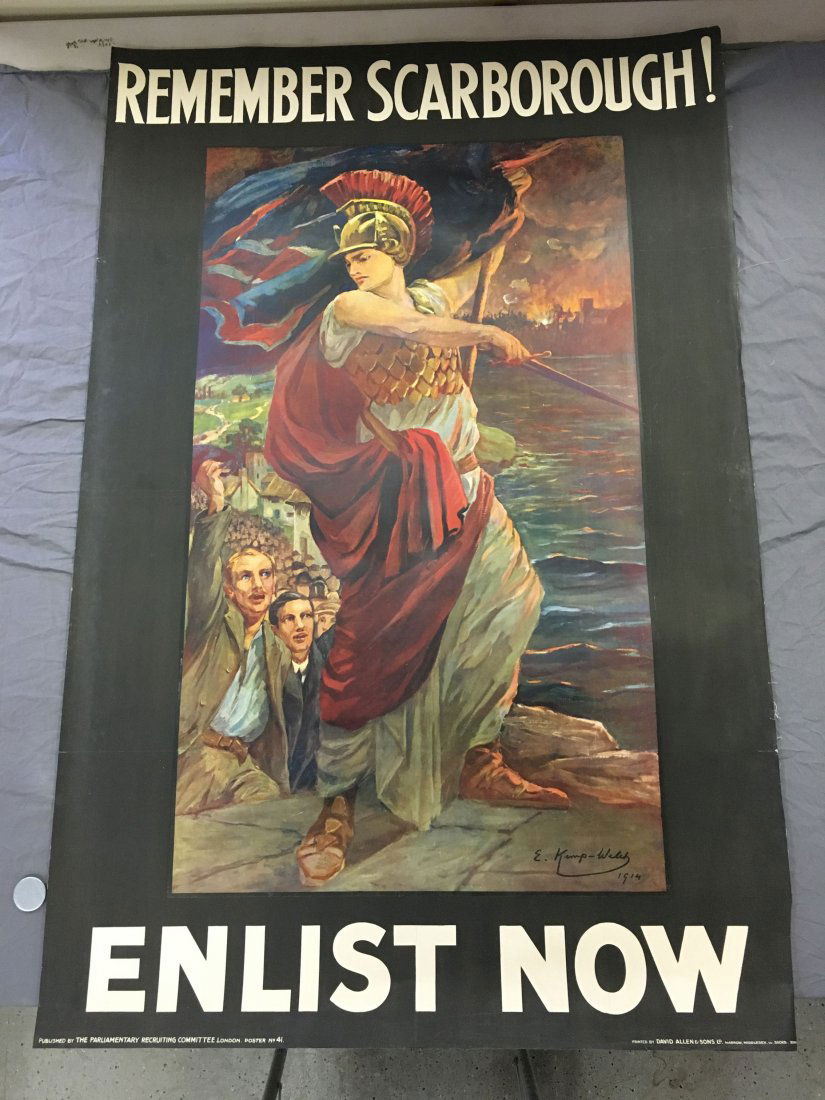 British World War Poster. (1 of 2)