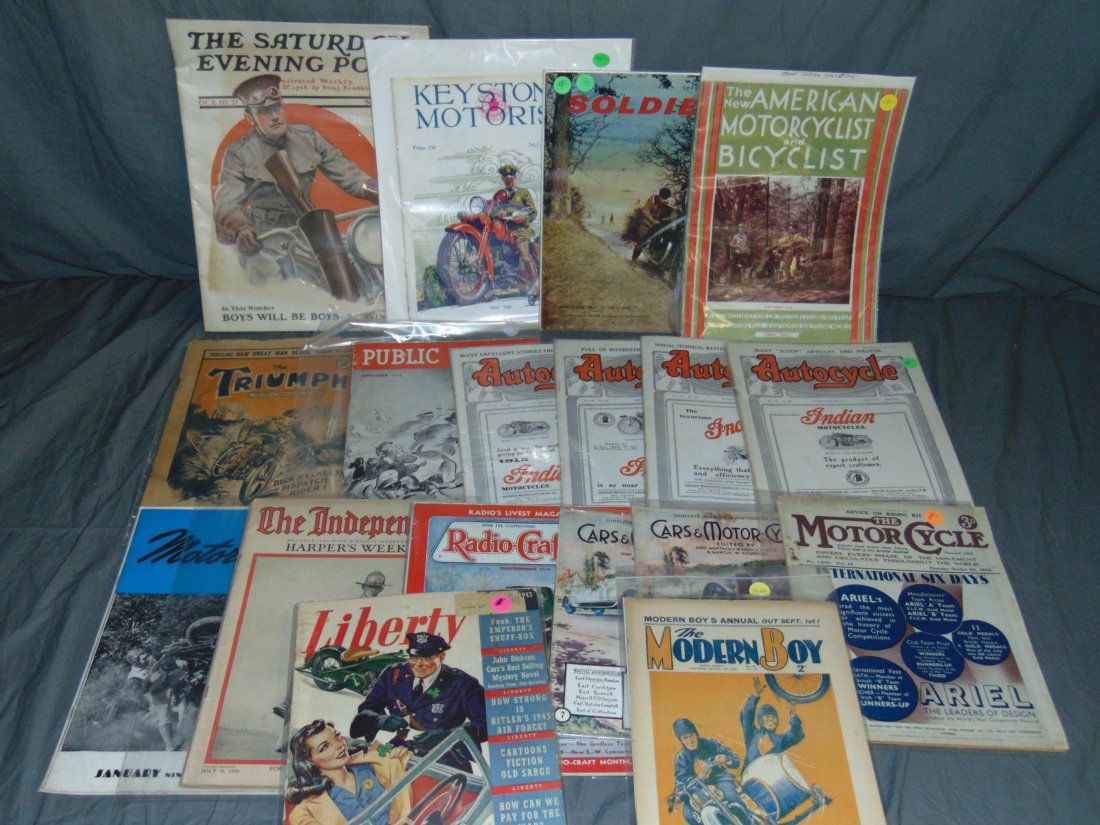 Lot of Vintage Motorcycle Magazines (1 of 7)