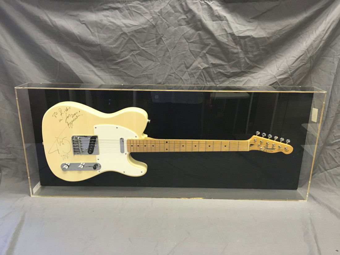 Terrence Trent D'Arby Signed Fender Guitar (1 of 5)