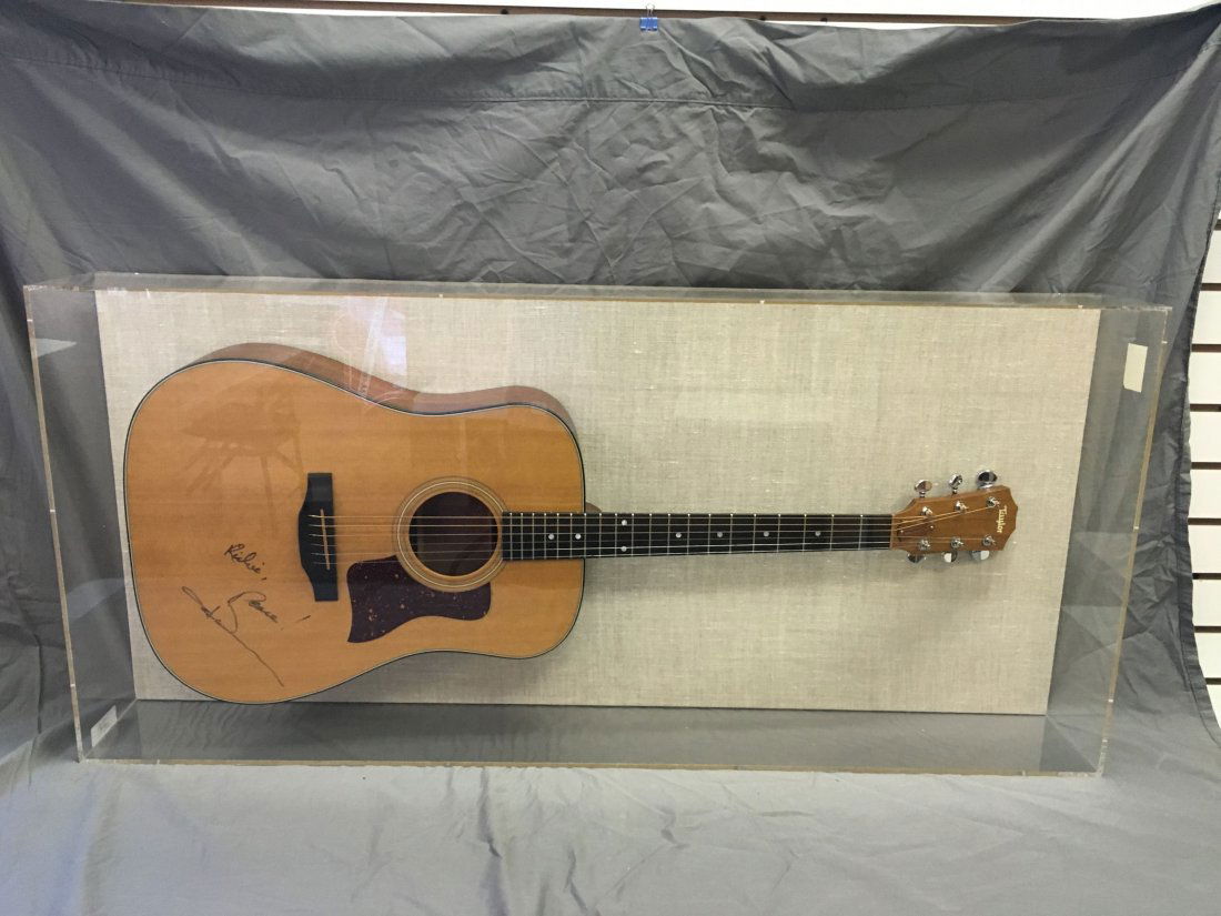 John Denver Signed Taylor Guitar (1 of 3)