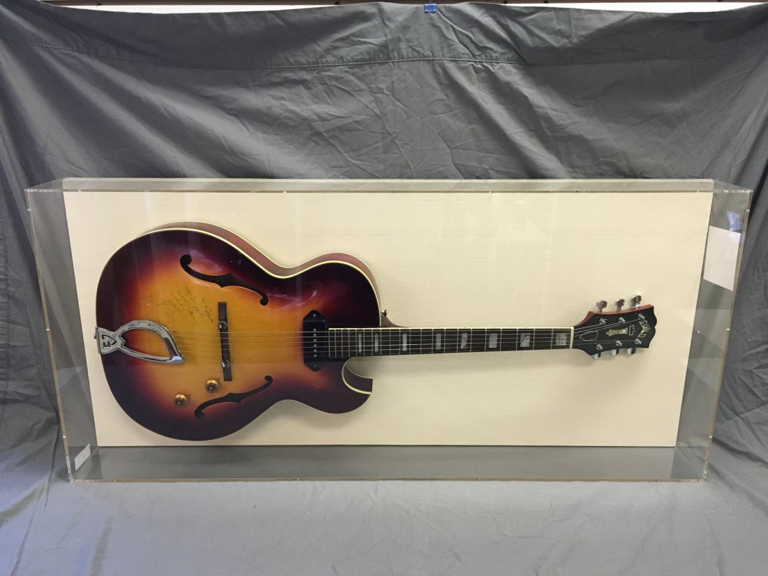 Carole King Signed Guild Guitar (1 of 4)