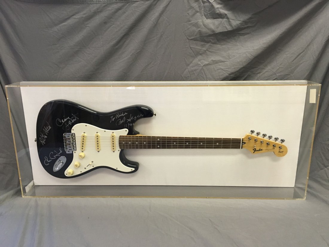 Bob Seger & Silver Bullet Band Signed Guitar (1 of 6)