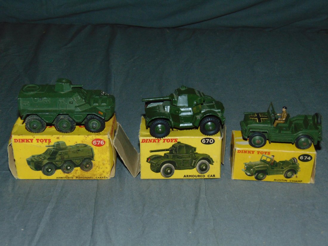 Dinky No.670, 674, & 676 in Original Boxes (1 of 4)