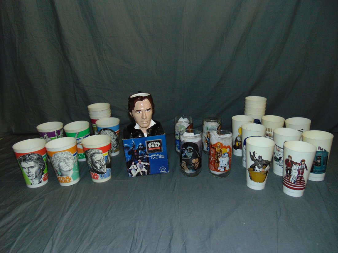 Star Wars Glass & Cup Lot (1 of 5)