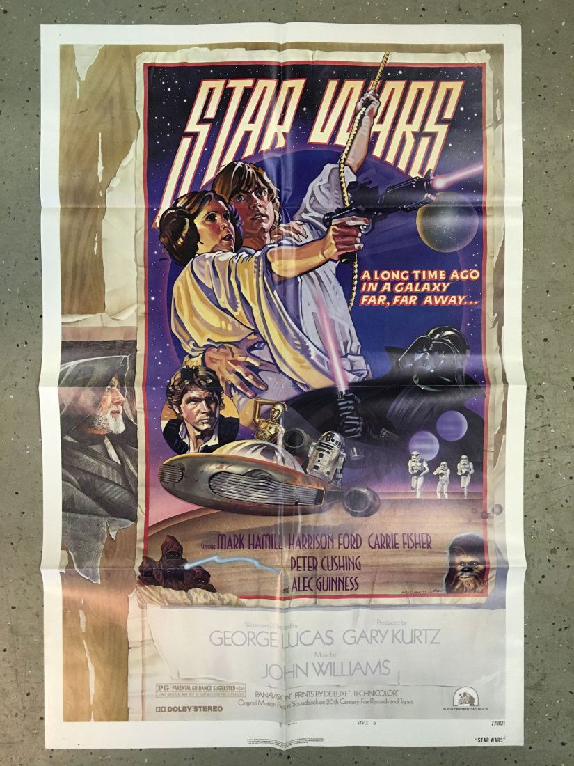 Star Wars 1977 Style D One Sheet Poster (1 of 6)