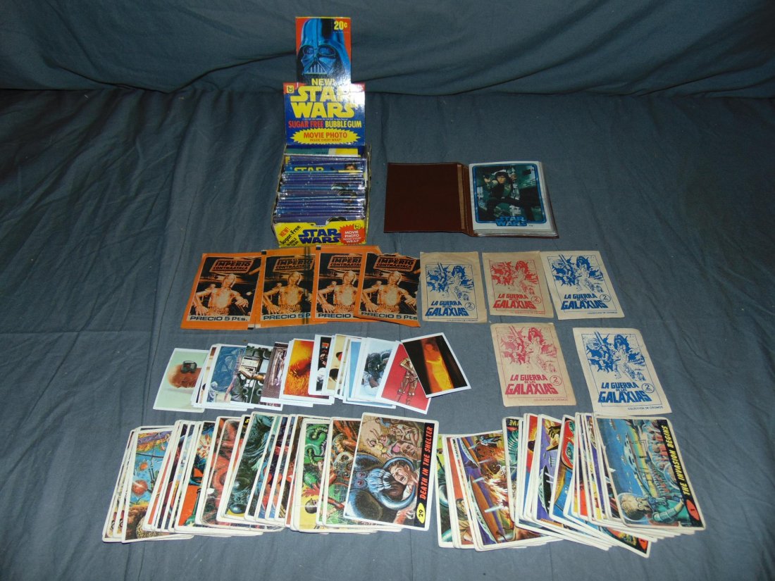 Star Wars & Mars Attacks Card Lot (1 of 4)