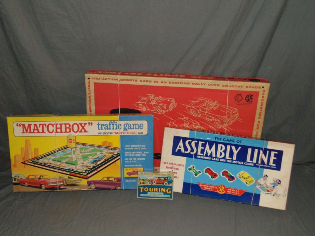 Lot of 4 Car Related Games (1 of 1)