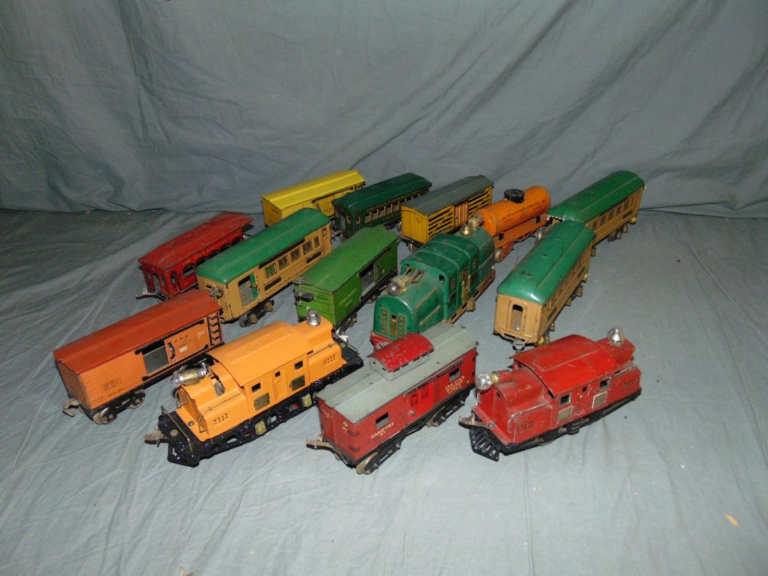 Ives Train Lot, Locos, Pass, & Freight Cars (1 of 2)