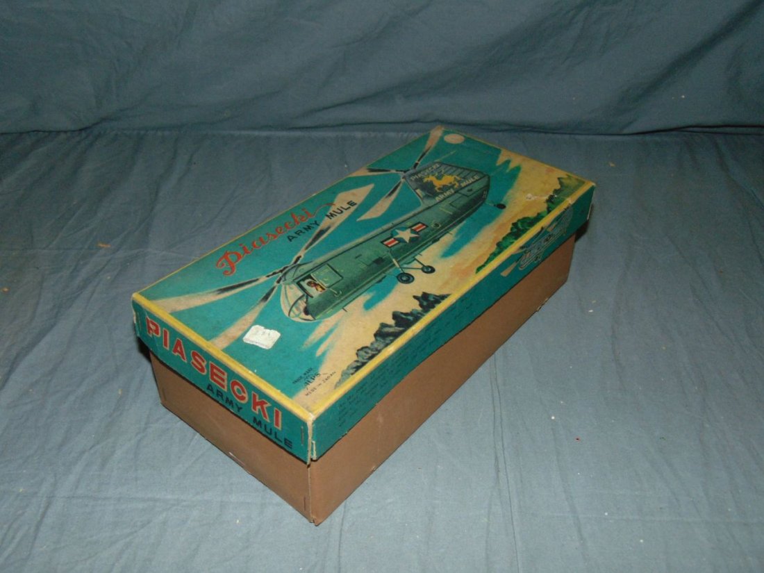 Rare, Alps Piasecki Army Mule Helicopter, BOX ONLY (1 of 2)
