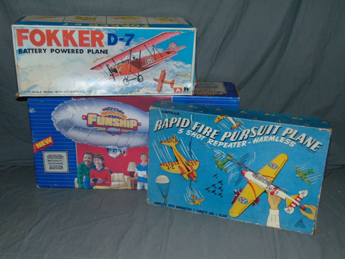 3 Piece Toy Airplane Lot (1 of 1)
