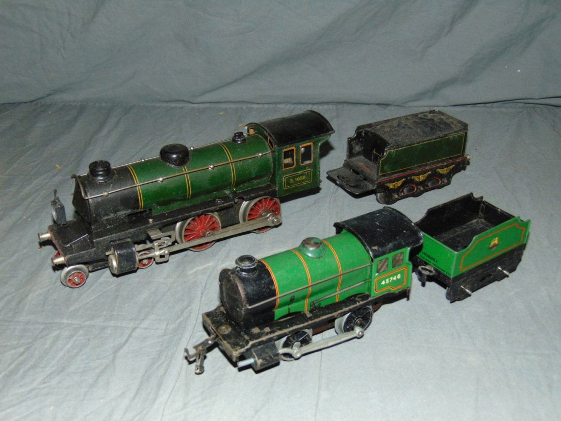 Two European Engines and Tenders. (1 of 6)