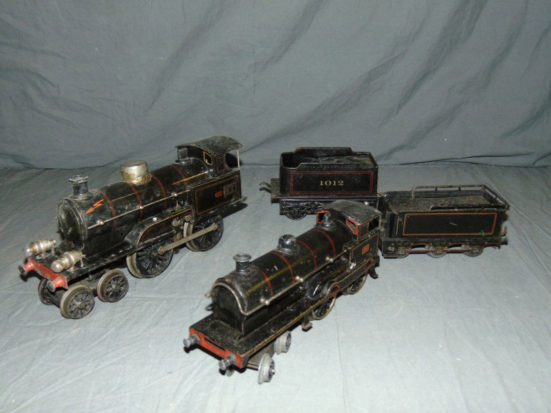 Two European Engines and Tenders. (1 of 5)