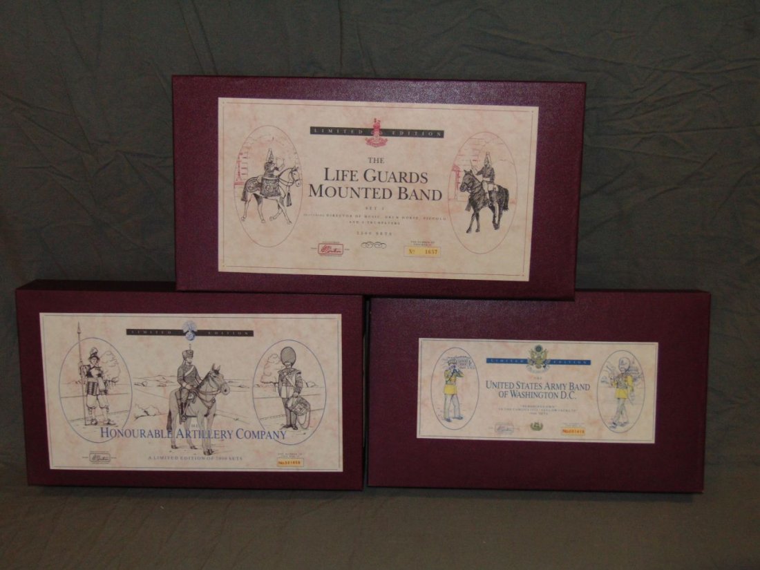 Lot of 3 Britains Toy Soldier Limited Ed Sets (1 of 4)