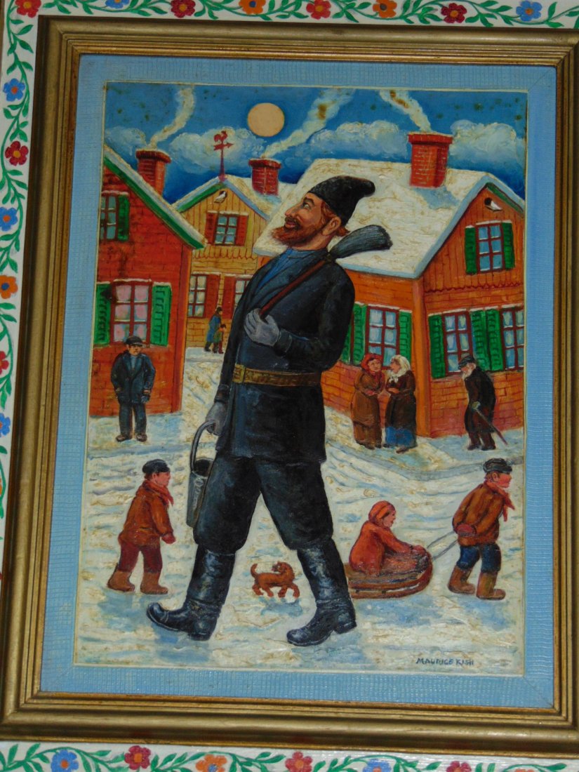 Maurice Kish  (1895 - 1987) Oil on Board. (1 of 4)