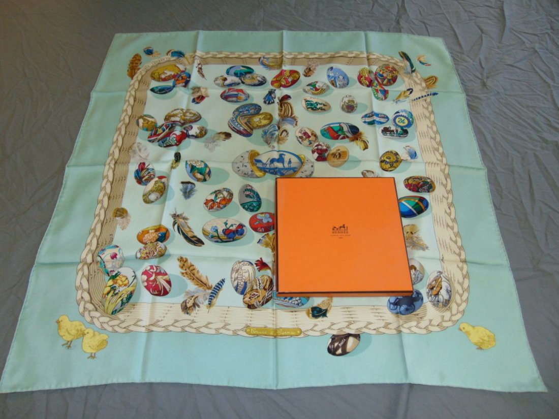 Hermes Silk Scarf."Couvee d Hermes" by Latham+box (1 of 5)