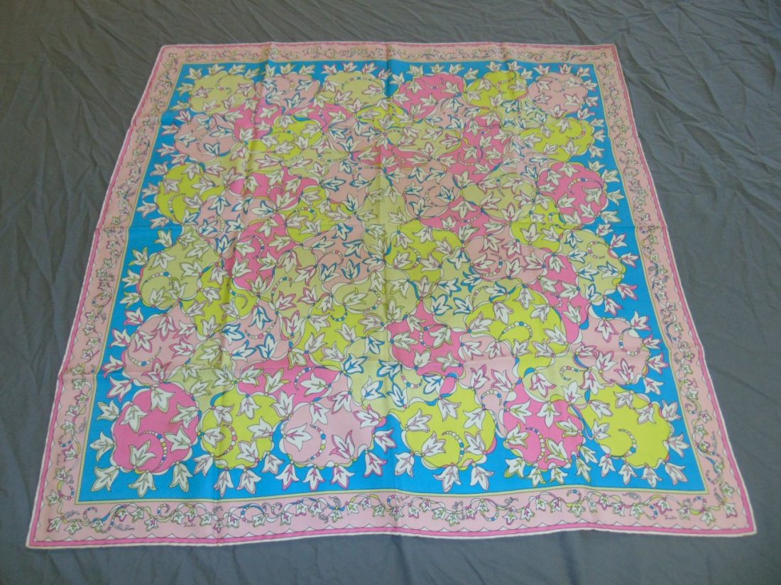 Emilio Pucci Silk Scarf. (1 of 3)