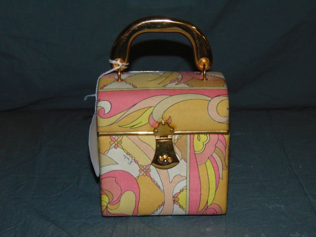 Emilio Pucci Silk Handbag / Purse. (1 of 5)