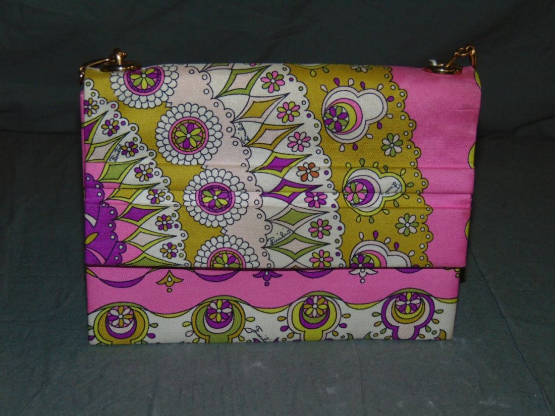 Emilio Pucci Silk  Clutch Handbag / Purse. (1 of 2)