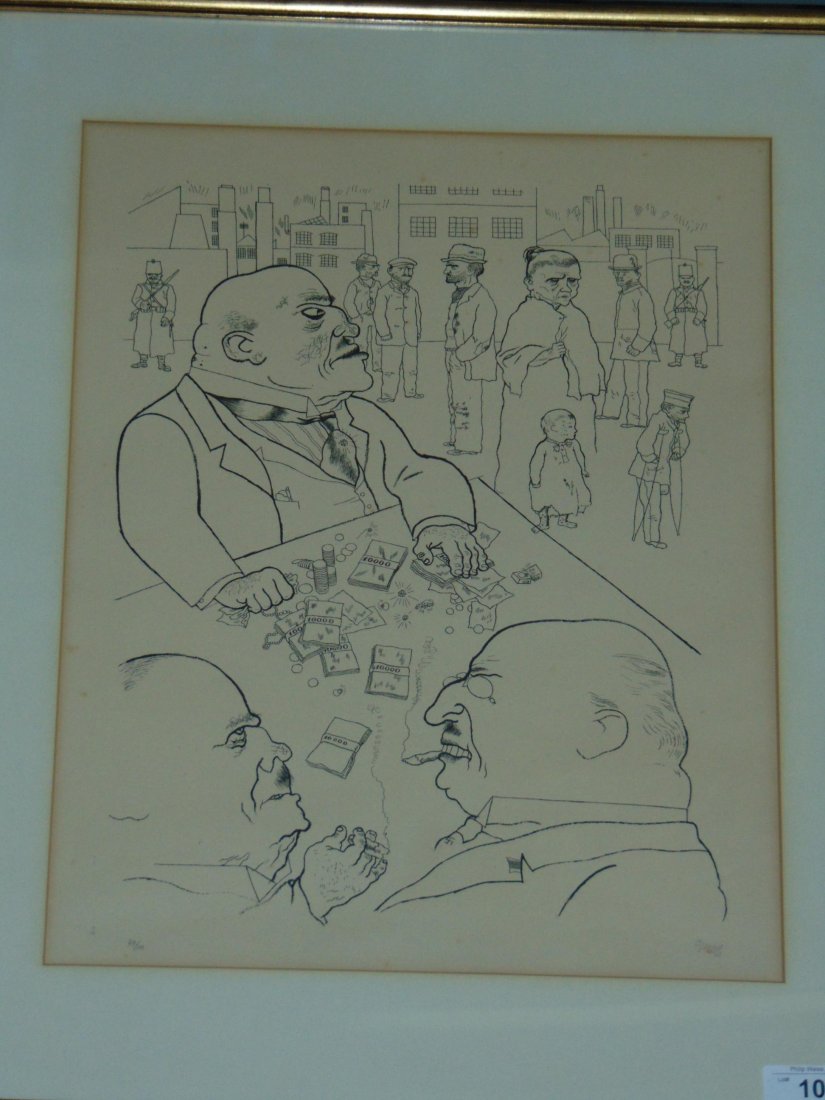 George Grosz. In Meinem Gebiet Soll's Soweit Kom. (1 of 4)