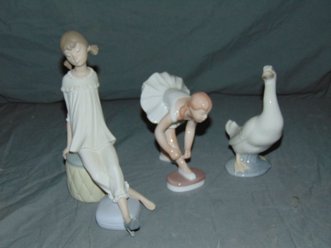 Royal Copenhagen & Lladro Porcelain Lot of 3 (1 of 3)
