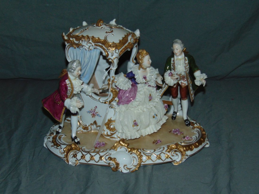 Unter Weiss Bach Dresden Porcelain Lace Grouping (1 of 6)