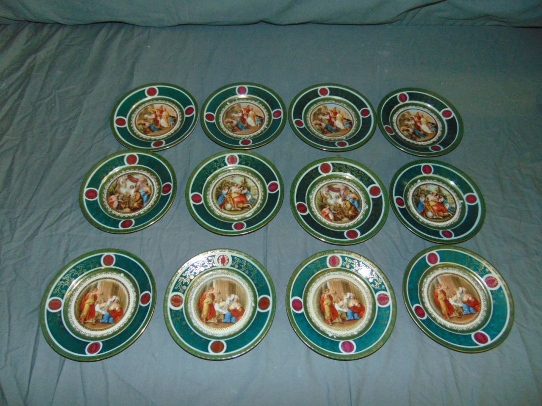 Czechoslovakia China Lot of 12 (1 of 6)