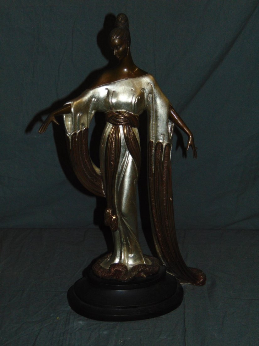 Erte "Negligee" Limited Ed Bronze Sculpture (1 of 6)