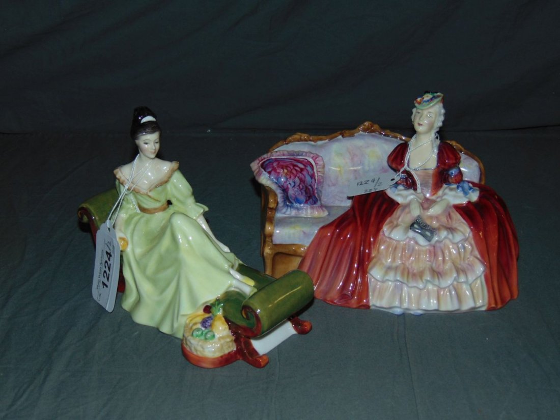 Royal Doulton Figurines. Lot of 2. (1 of 3)