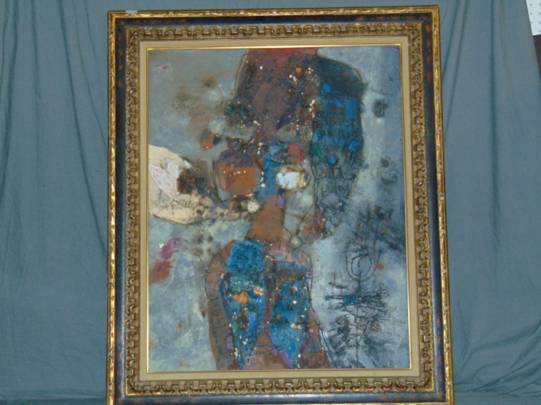 Theo Tobiasse  (1927 - 2012). Oil on Canvas. (1 of 7)