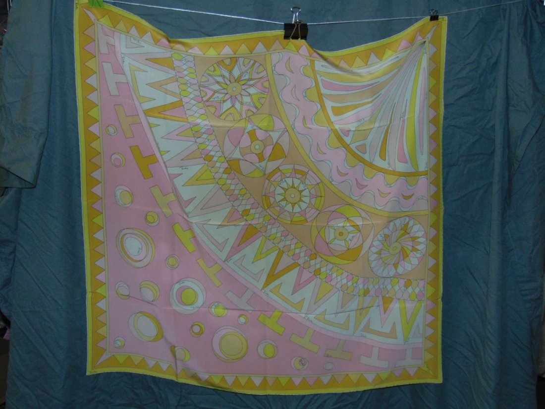 Emilio Pucci Silk Scarf. (1 of 4)