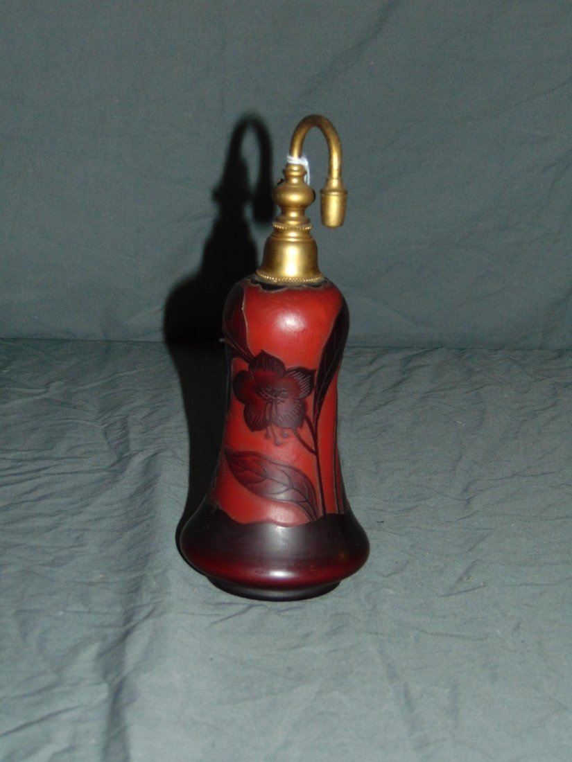 French Perfume Bottle, Marked BR (1 of 4)