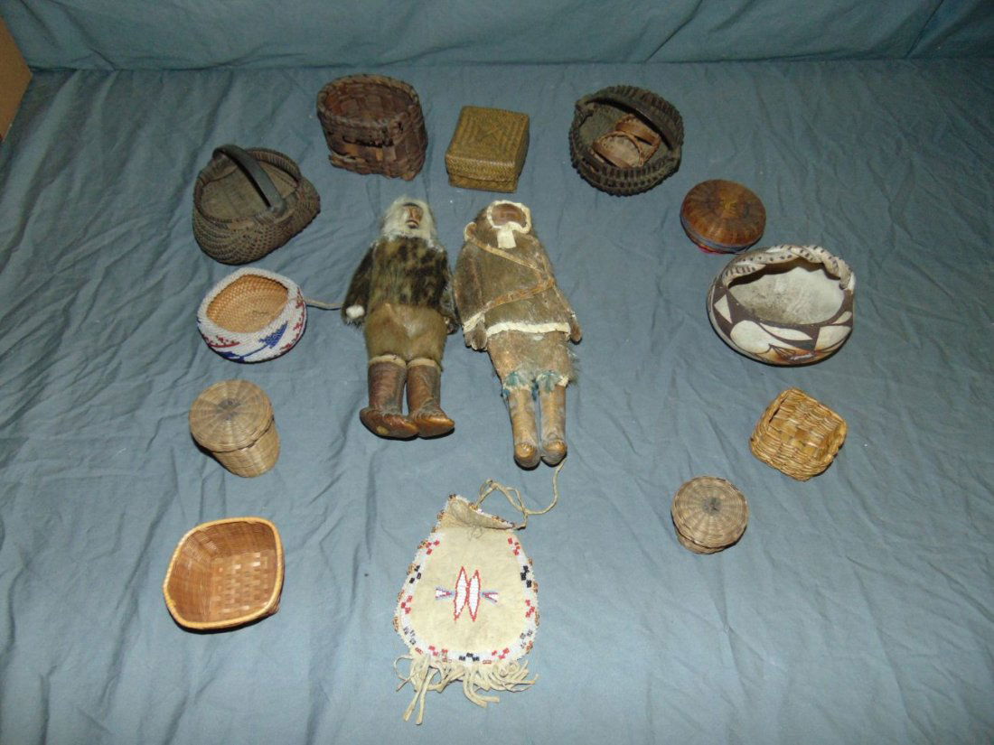 Lot of Assorted Miniature Baskets (1 of 6)