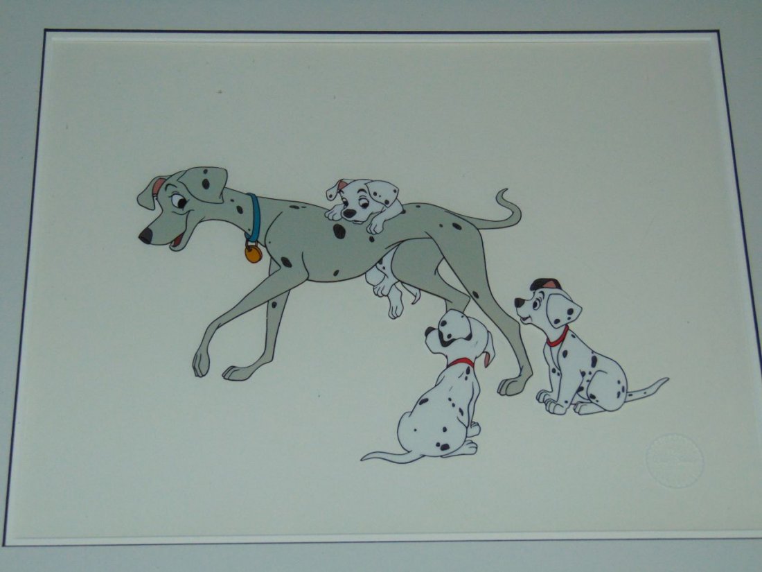 Disney. 101 Dalmations. Sericel. (1 of 5)