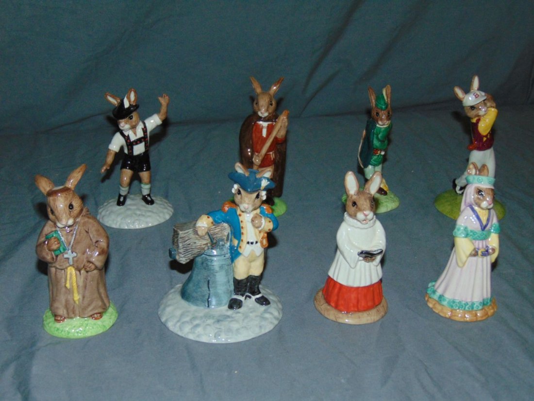 (8) Doulton Bunnykins, Robin Hood Collection (1 of 8)