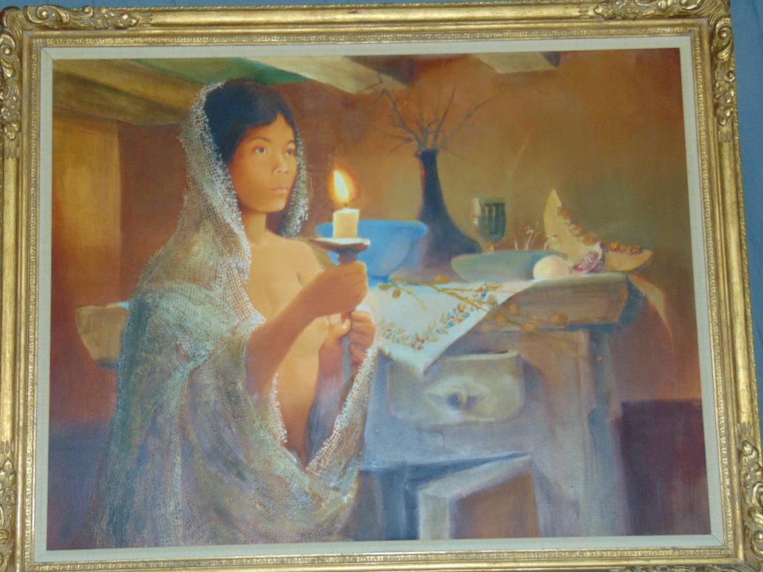 Pierre Lavarenne (born 1928), Oil on Canvas (1 of 6)